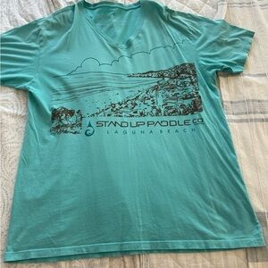 Men's StandUp Paddle Co Laguna Beach Teal T-Shirt